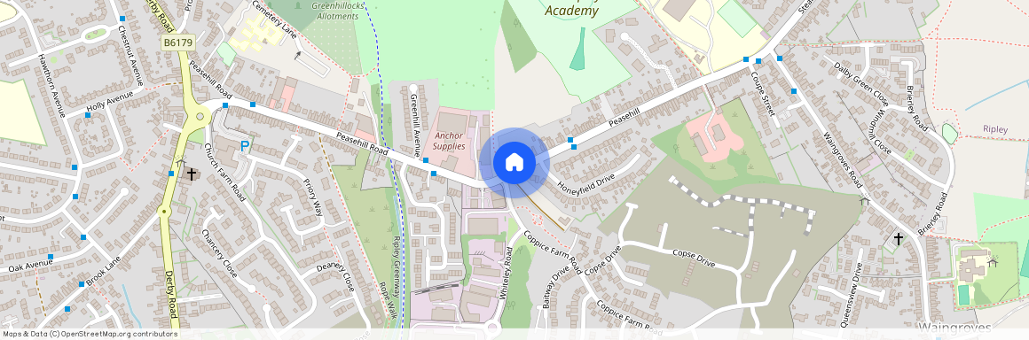 Peasehill Road, Ripley