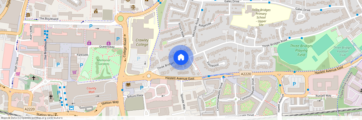 St. Pauls Mews, Three Bridges, Crawley, West Sussex, RH10