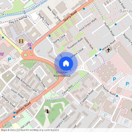 Plumpton Walk, Canterbury, Kent