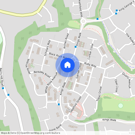 Kings Walk, Mansfield, NG18, Kings Walk, Berry Hill Park