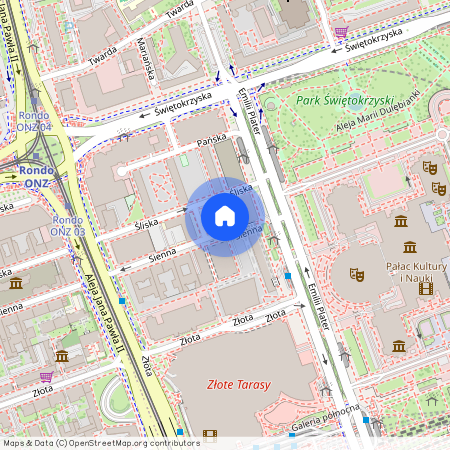 ul. Sosnowa, Śródmieście Północne, Śródmieście, Warszawa, mazowieckie