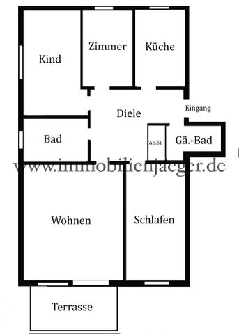 Herold-Center in 8 Gehminunten - großzügige Eckwohnung im Hochparterre mit Terrasse - 2x Bäder, EBK - Photo 2