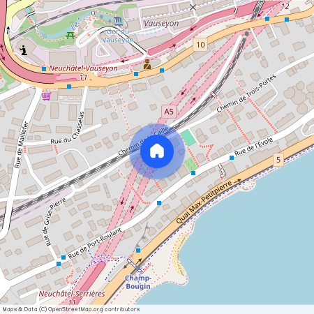 Ch. des Trois-Portes 35, 2000, Neuchâtel