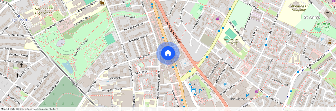 91a, Mansfield Road, Nottingham, NG1 3FN