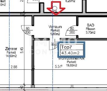 Kleinere 2-Zimmer-Wohnung in idealer Lage - Bürgerstraße 8 - Top 7 - Foto 3