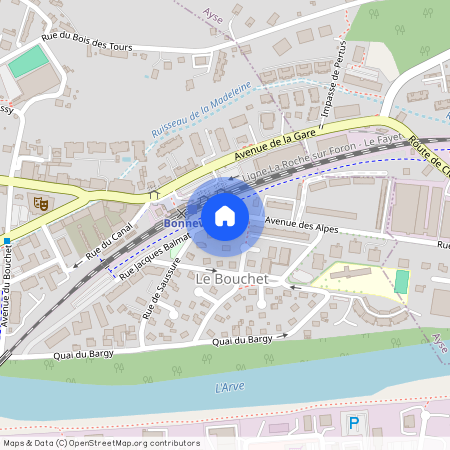 HAUTE-SAVOIE (74), - AUVERGNE-RHÔNE-ALPES, BONNEVILLE (74130)