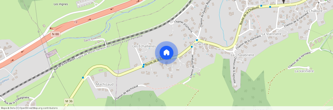 128 ROUTE DE LA CHABURE, ST CHAMOND, Saint Etienne