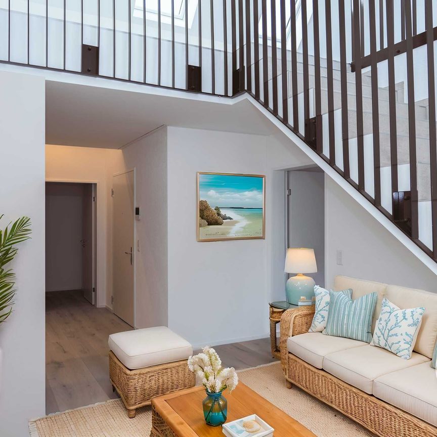 2.5-Zi.-Maisonette with 78 m² balcony in Obermumpf - Photo 1