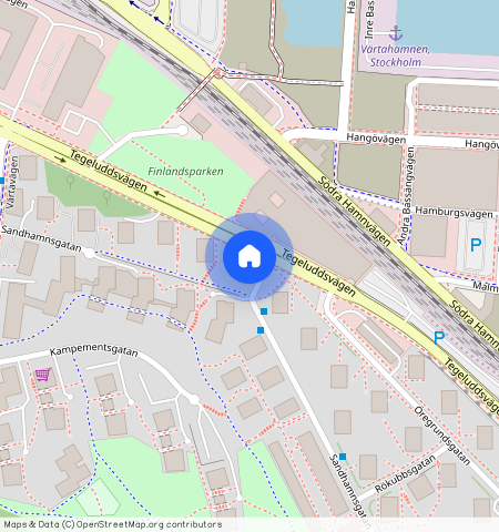 Sandhamnsplan **, Ladugårdsgärdet