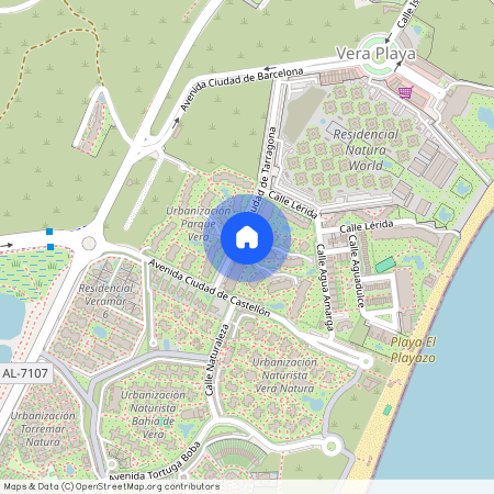 Vera Playa Naturista, Vera