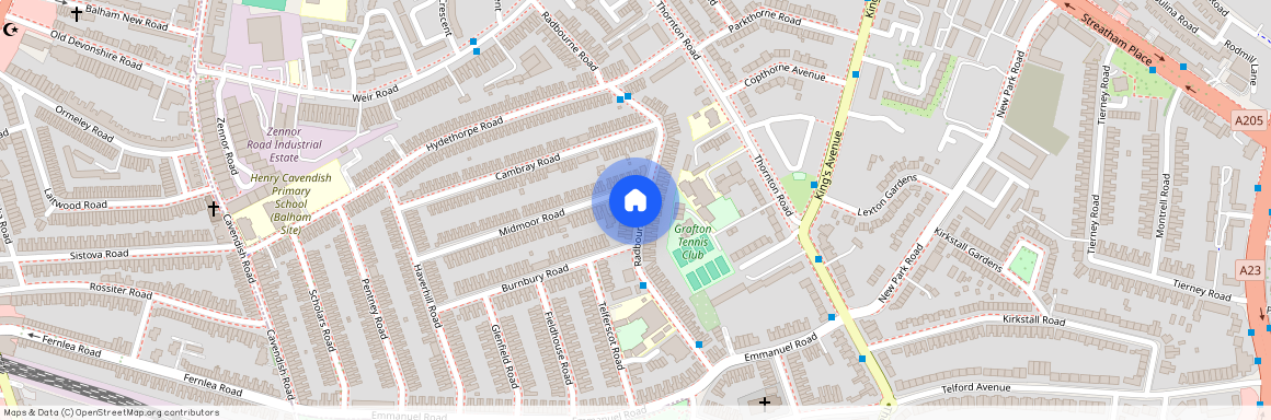 Radbourne Road, London SW12