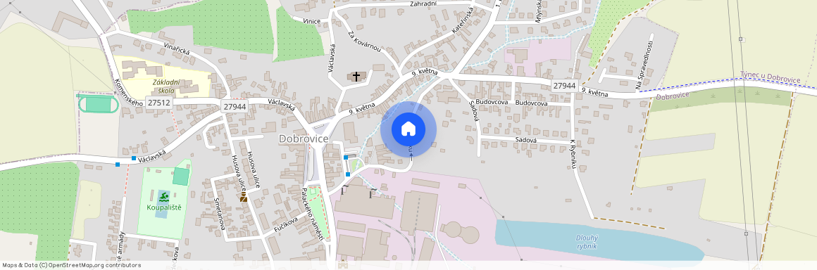 Dobrovice, Na Hložku