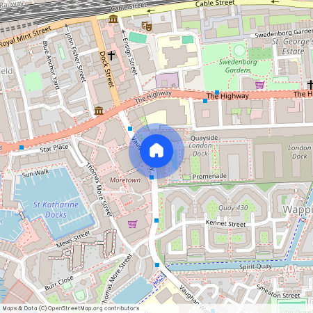 Vaughan Way, London E1W