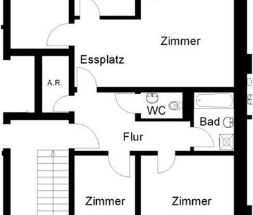 Perfekt für Familien: geräumige 4-Zimmer-Wohnung - Foto 5