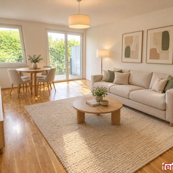 Moderne 2-Zimmer-Wohnung mit Balkon nahe Oberlaa - Photo 1
