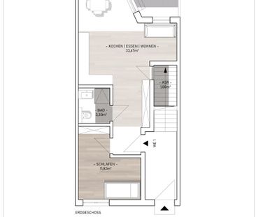 Neubau 2-Zimmer-Wohnung im Reihenhaus mit Garten in Trier-Euren! - Photo 3