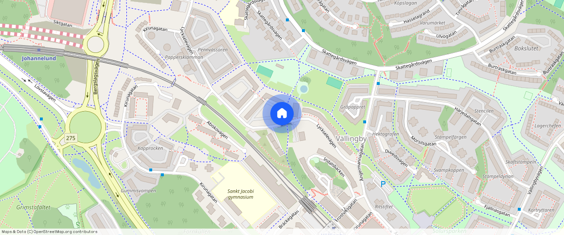 Vällingby, Stockholm, Lyckselevägen 34H