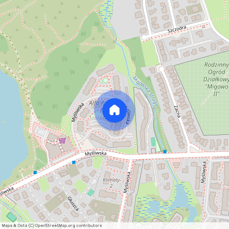 ul. Myśliwska, Piecki-Migowo, Gdańsk, pomorskie