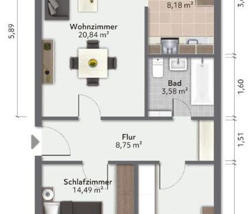 Renovierte Wohnung wartet auf neuen Mieter! - Photo 1