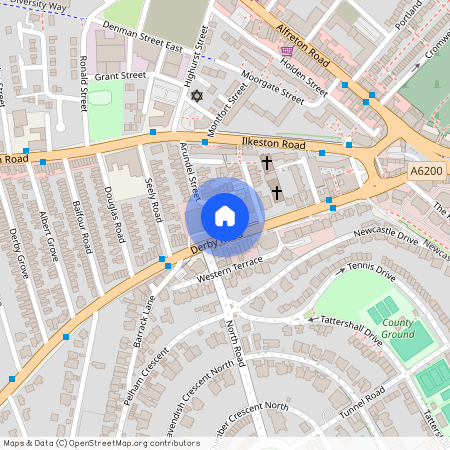 Beedham House, 204 Derby Road, Nottingham, Nottinghamshire, NG7