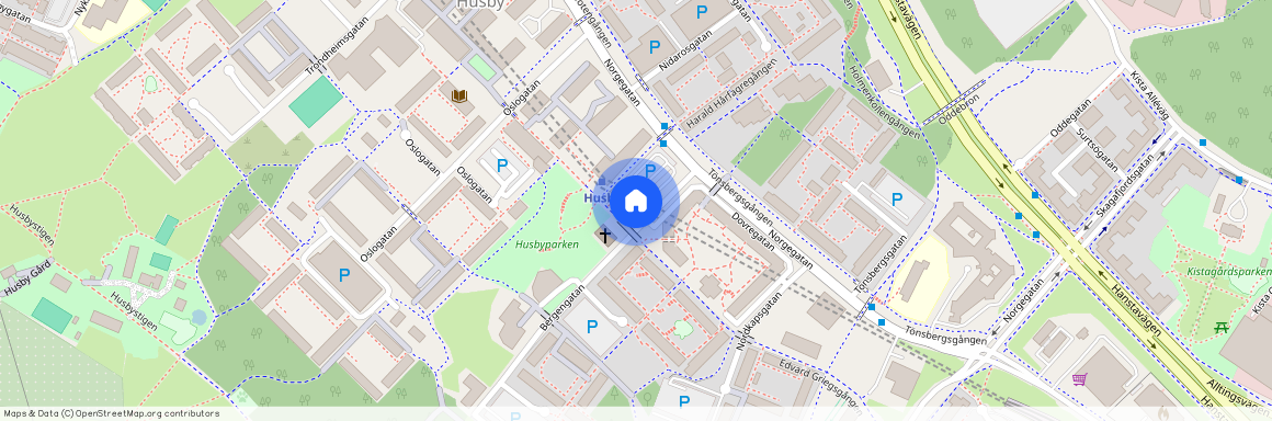 Bergengatan 4, Husby