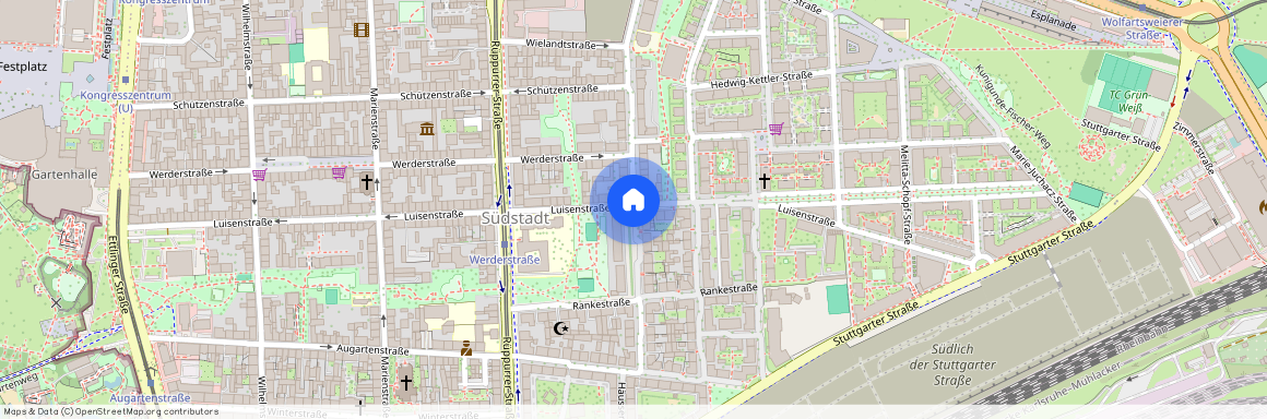 76137, Karlsruhe Südstadt Karlsruhe