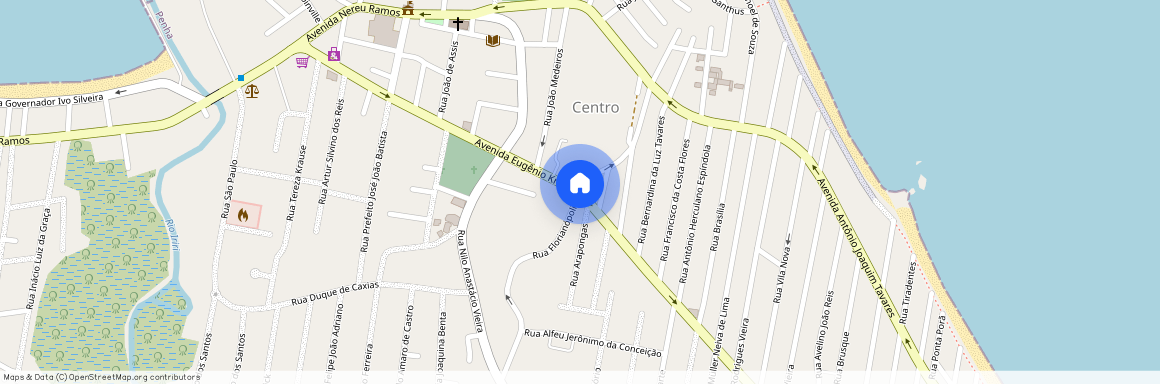 Rua Manoel Moreira Maia, Centro, SC, Navegantes