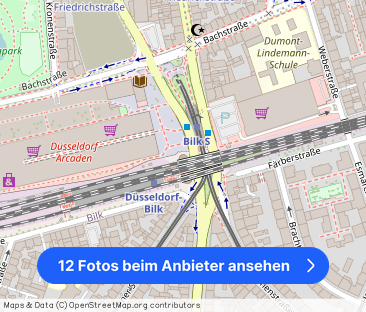 Düsseldorf-Unterbilk: 4-Zimmer-Balkonwohnung mit Blick in begrünte ... - Foto 1