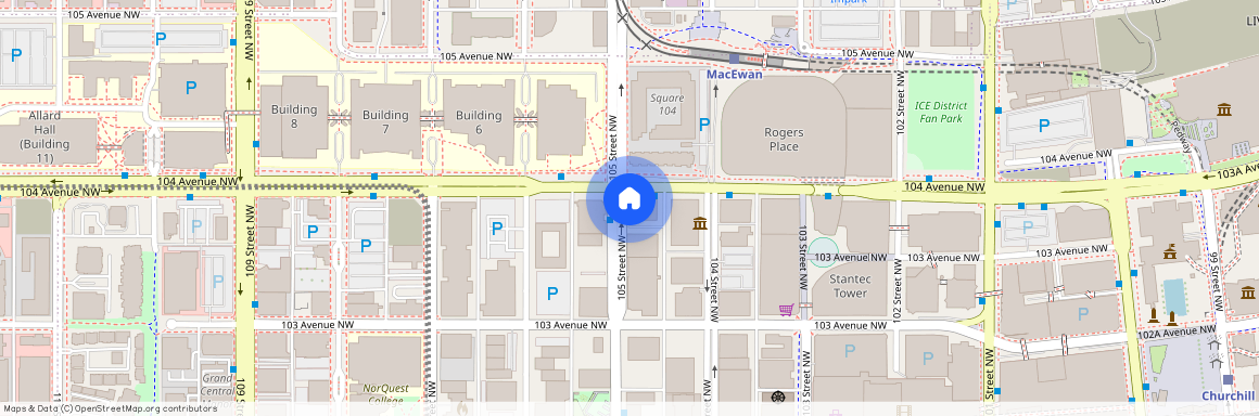 10355 105 Street Northwest, Downtown, Edmonton