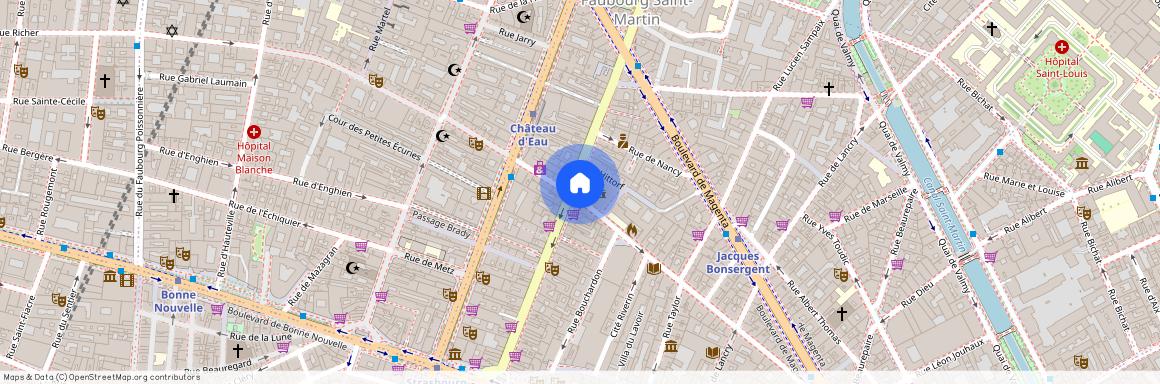 3 pièces meublé de qualité, Paris 10Ème