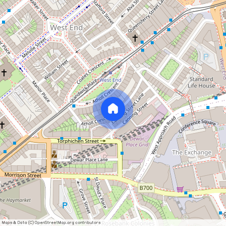 Atholl Crescent Lane, West End, Edinburgh, EH3