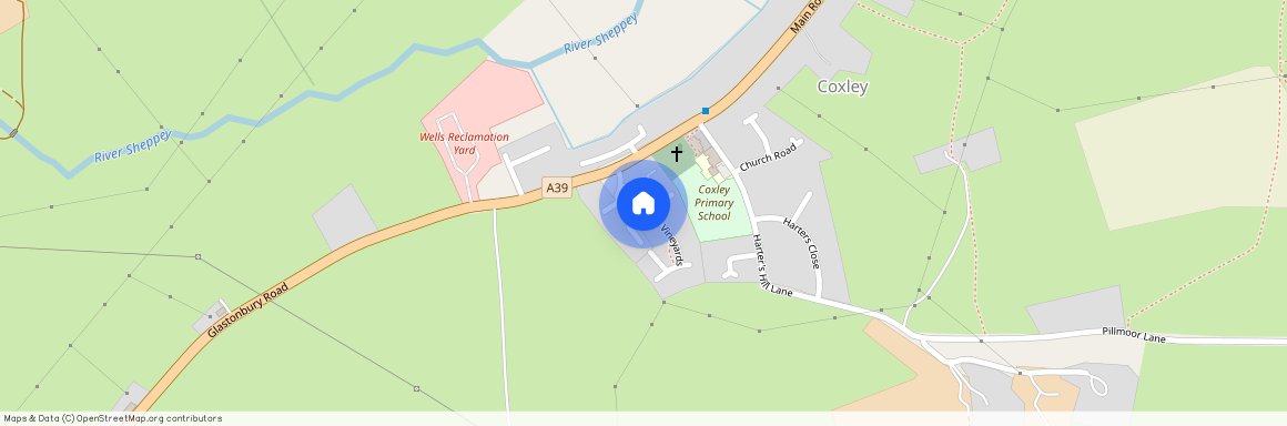 The Vineyards, Coxley