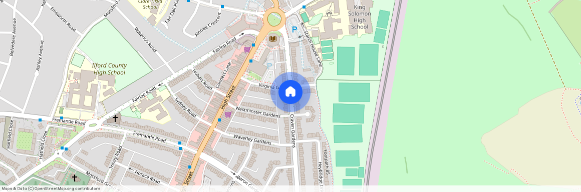 Craven Gardens, Ilford, IG6