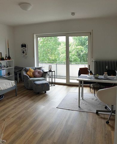 Nur für Studierende: Großzügiges und helles 1 Zimmer-Apartment mit Loggia, Rödgener Str. 83, Gießen - Photo 4