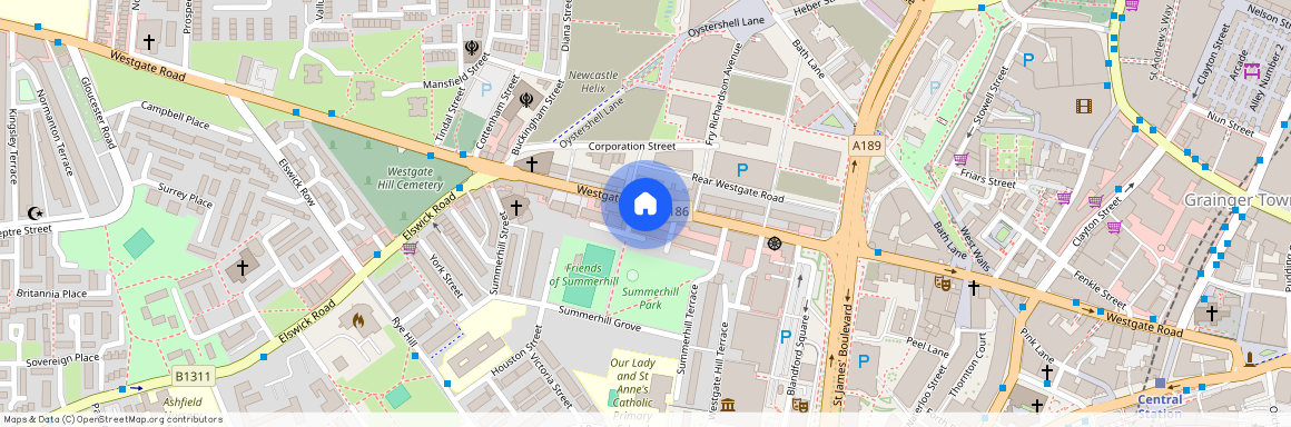 (?.ppw) Bills Included Westgate Road, City Center, Newcastle Upon Tyne, NE4