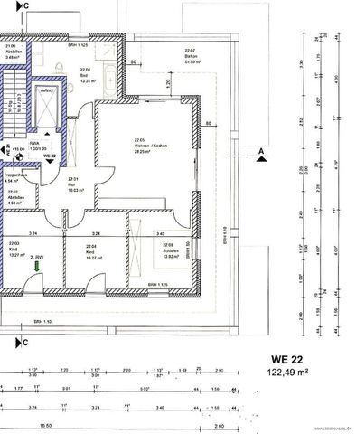 Exklusive Penthouse-Wohnung auf dem Werder mit großer Dachterrasse, Fußbodenheizung, Dusche & Wanne - Foto 5