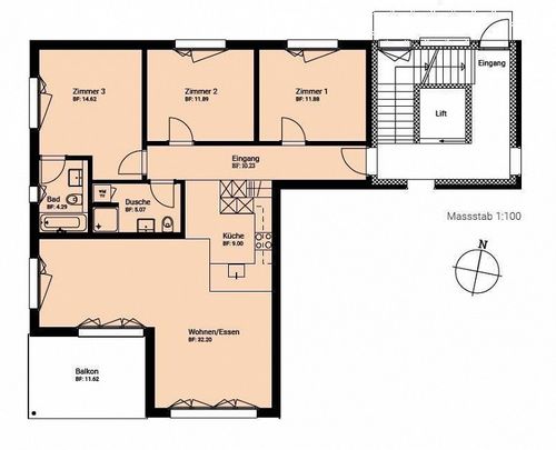 Traumhafte 4.5-Zimmerwohnung in Gelterkinden zu vermieten - Foto 1