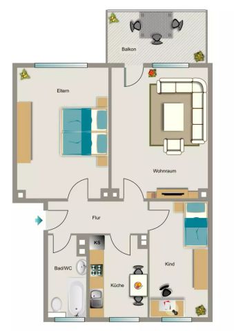 Lessingstraße 38, 47475 Kamp-Lintfort - Photo 5