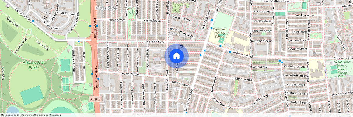 Cranswick St, Rusholme, Manchester M14