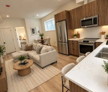 2 Bed / 1 Bath Newly Built Basement Suite Townhome — 2 Bedrooms Tow... - Photo 1