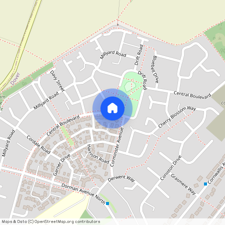 Central Boulevard, Aylesham, Canterbury, Kent, CT3