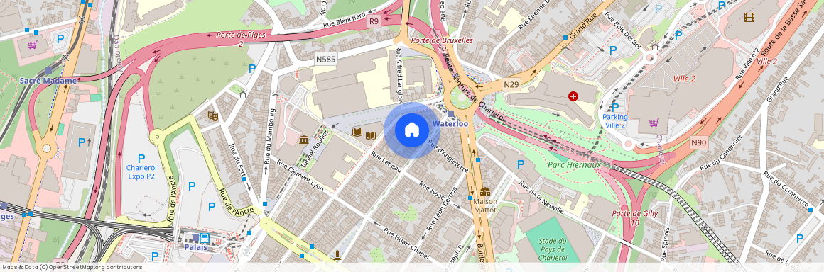 Rue D'italie, 2, A, 6000, Charleroi