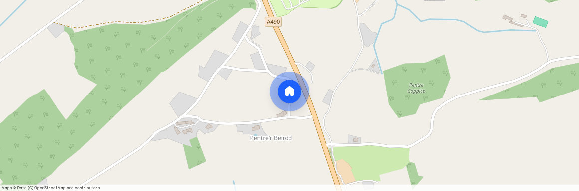 Pentrebeirdd, Guilsfield, Welshpool