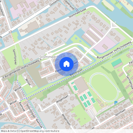 Stommeer, 1431 MM, Pieter van Lisselaan, Aalsmeer