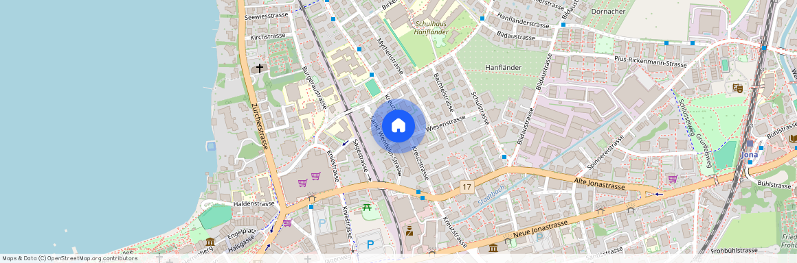 Kreuzstrasse 25, 8640 Rapperswil SG, Schweiz