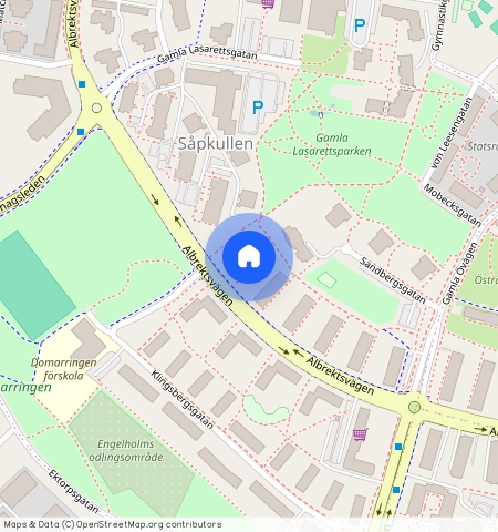 Albrektsvägen 132 B, Såpkullen