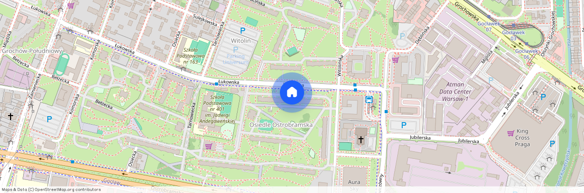 ul. Łukowska, Gocławek, Praga-Południe, Warszawa, mazowieckie