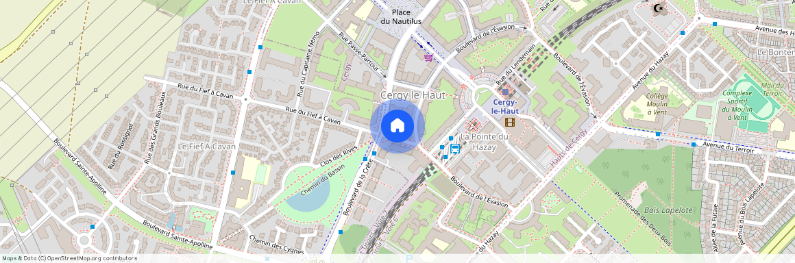 4 Rue du Desert aux Nuages, 95000, Cergy
