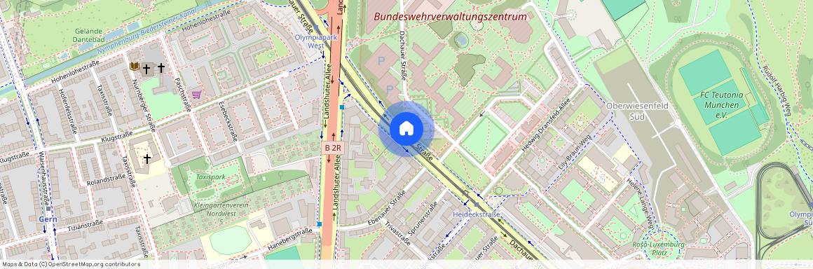 Dachauer Str, 80637 Neuhausen-Nymphenburg - Neuhausen