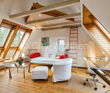 Ruhige möblierte Wohnung in einer Villa mit Gartennutzung in Hamburg-Harburg - Foto 1